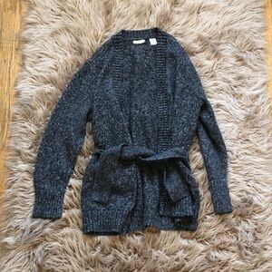 Levi's Gray Cardigan Sweater Wrap Style